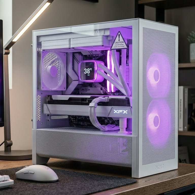 PC Gamer Astro - RX 9070 XT FPS Factory