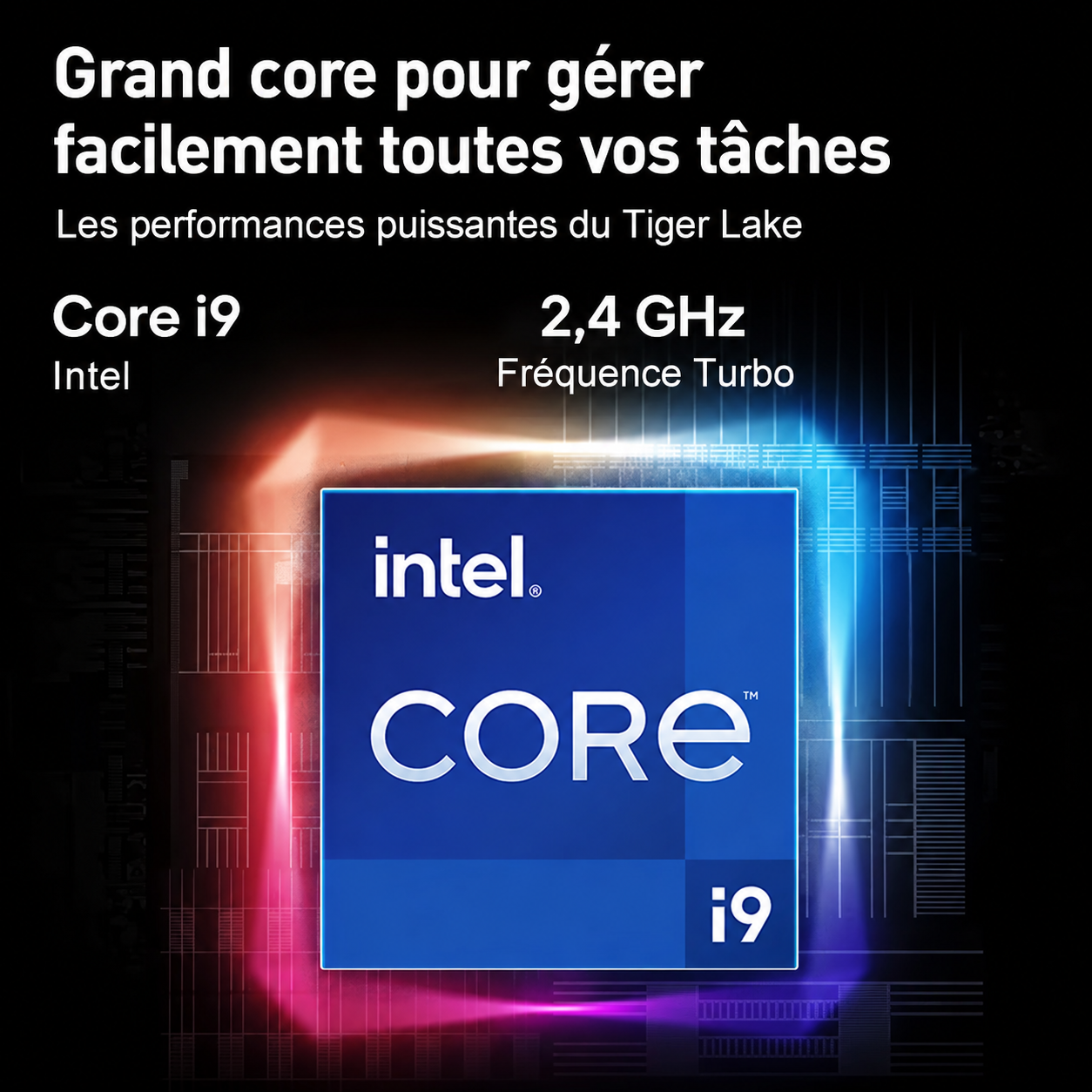 PC Portable 15,6" Intel Core i9 | 16 Go RAM | SSD 1 To | Windows 11