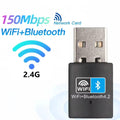 Clé USB Wi-Fi 6 et Bluetooth 4.2 adaptateur 2 en 1 pour PC de bureau ou PC portable compatible windows 10/11